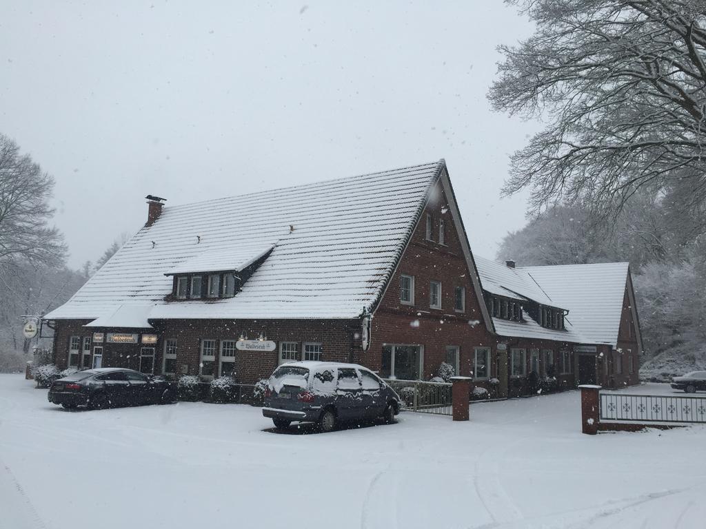 Gasthof Waldesruh Saerbeck Buitenkant foto