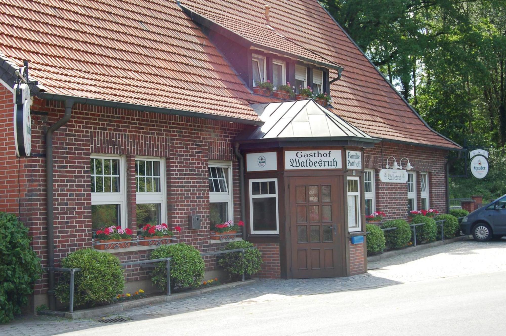 Gasthof Waldesruh Saerbeck Buitenkant foto